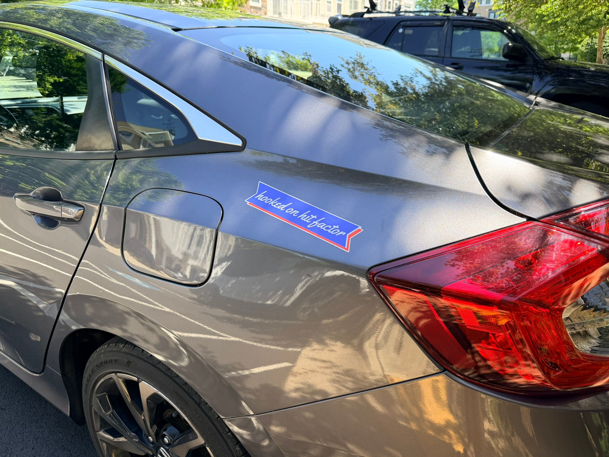 Hooked on Hit Factor Vinyl Decal